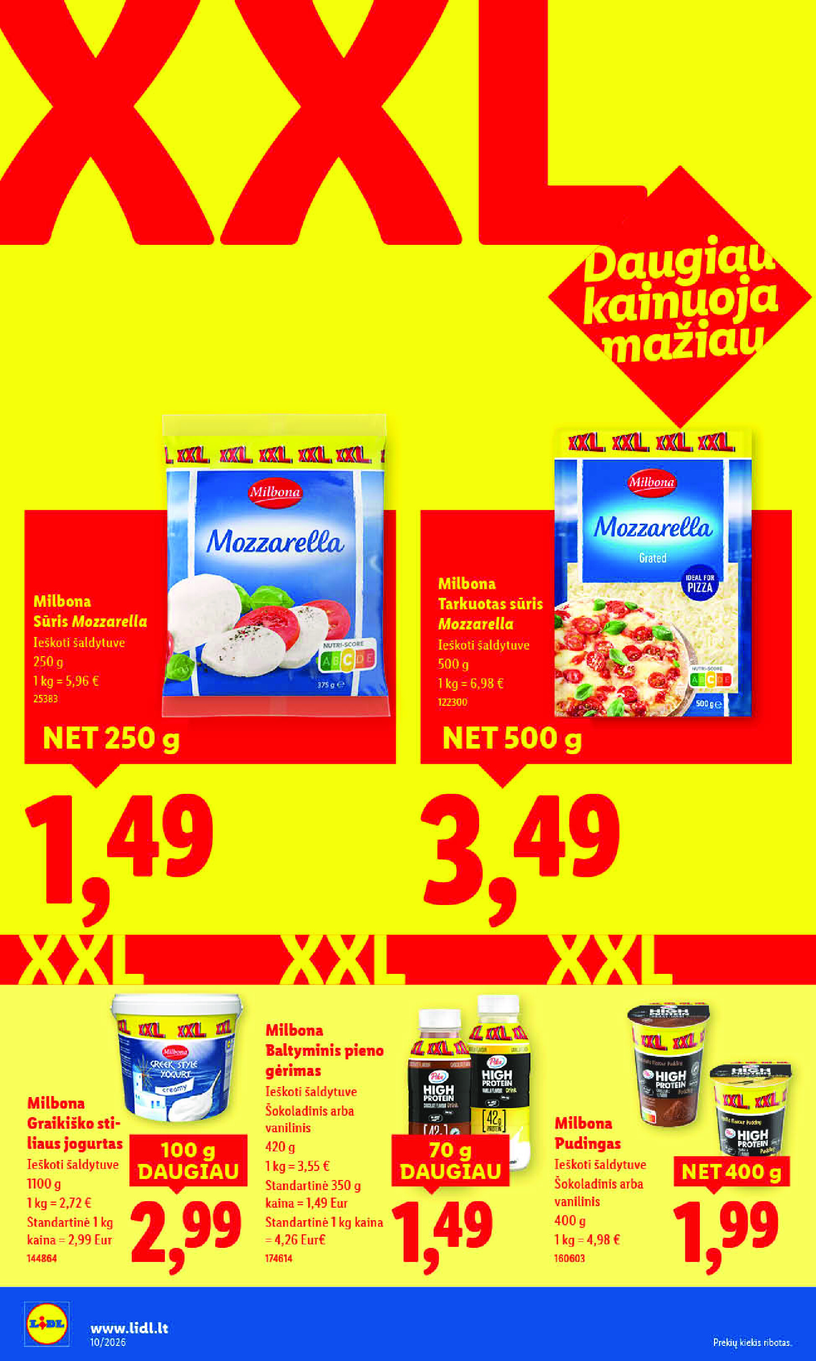lidl - MAISTO PREKIŲ PASIŪLYMAI (2026-03-02 - 2026-03-08) - page: 22