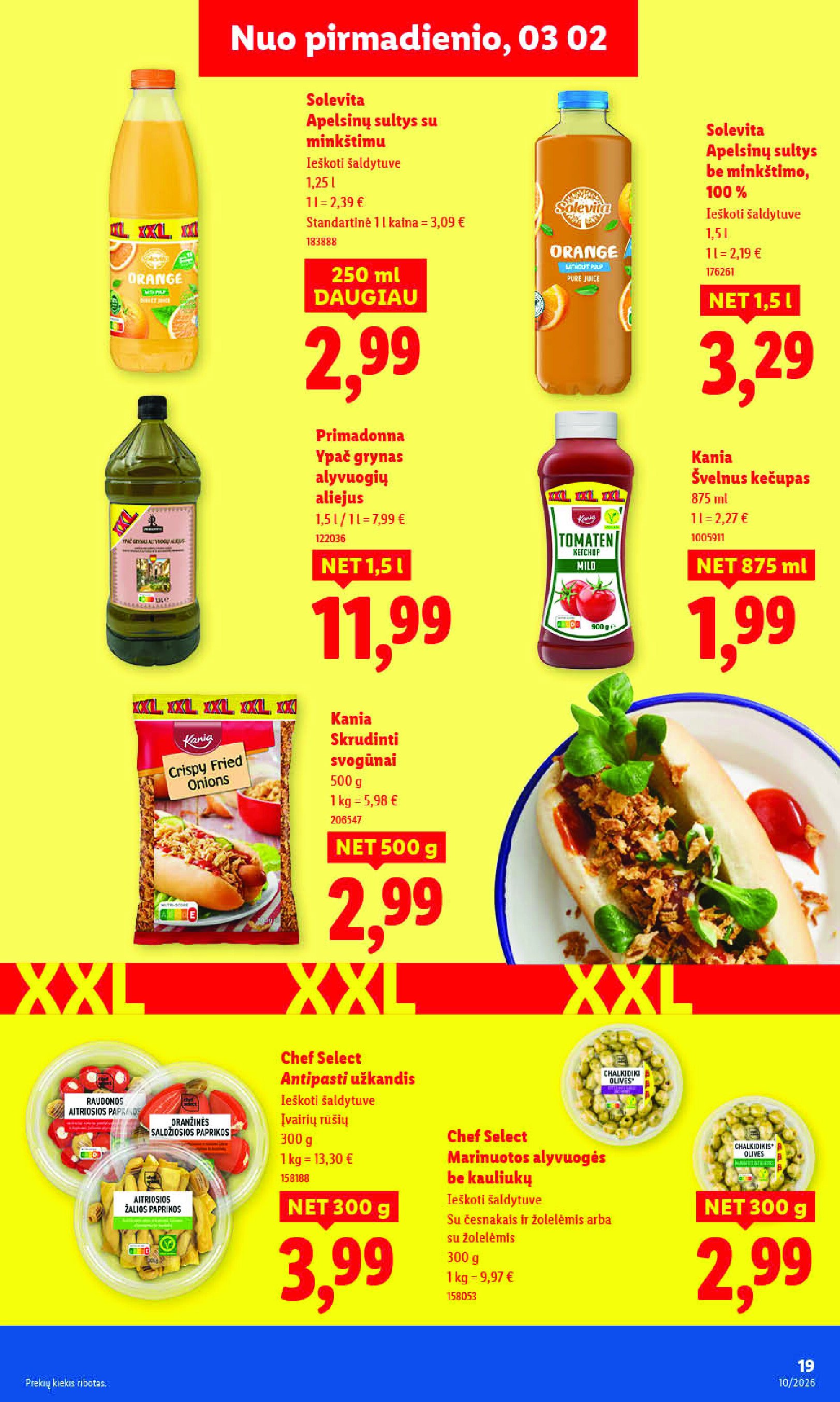 lidl - MAISTO PREKIŲ PASIŪLYMAI (2026-03-02 - 2026-03-08) - page: 23