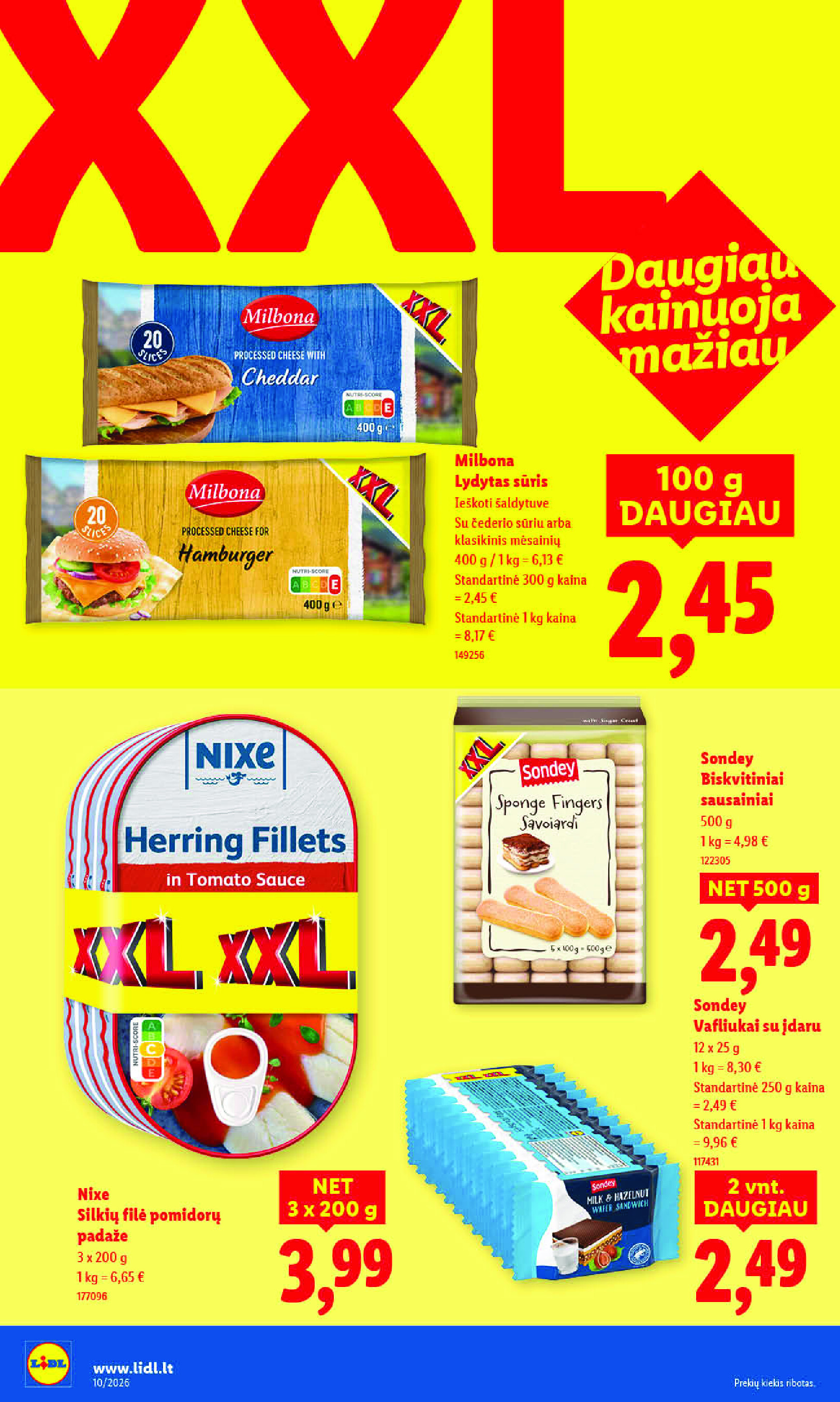 lidl - MAISTO PREKIŲ PASIŪLYMAI (2026-03-02 - 2026-03-08) - page: 24