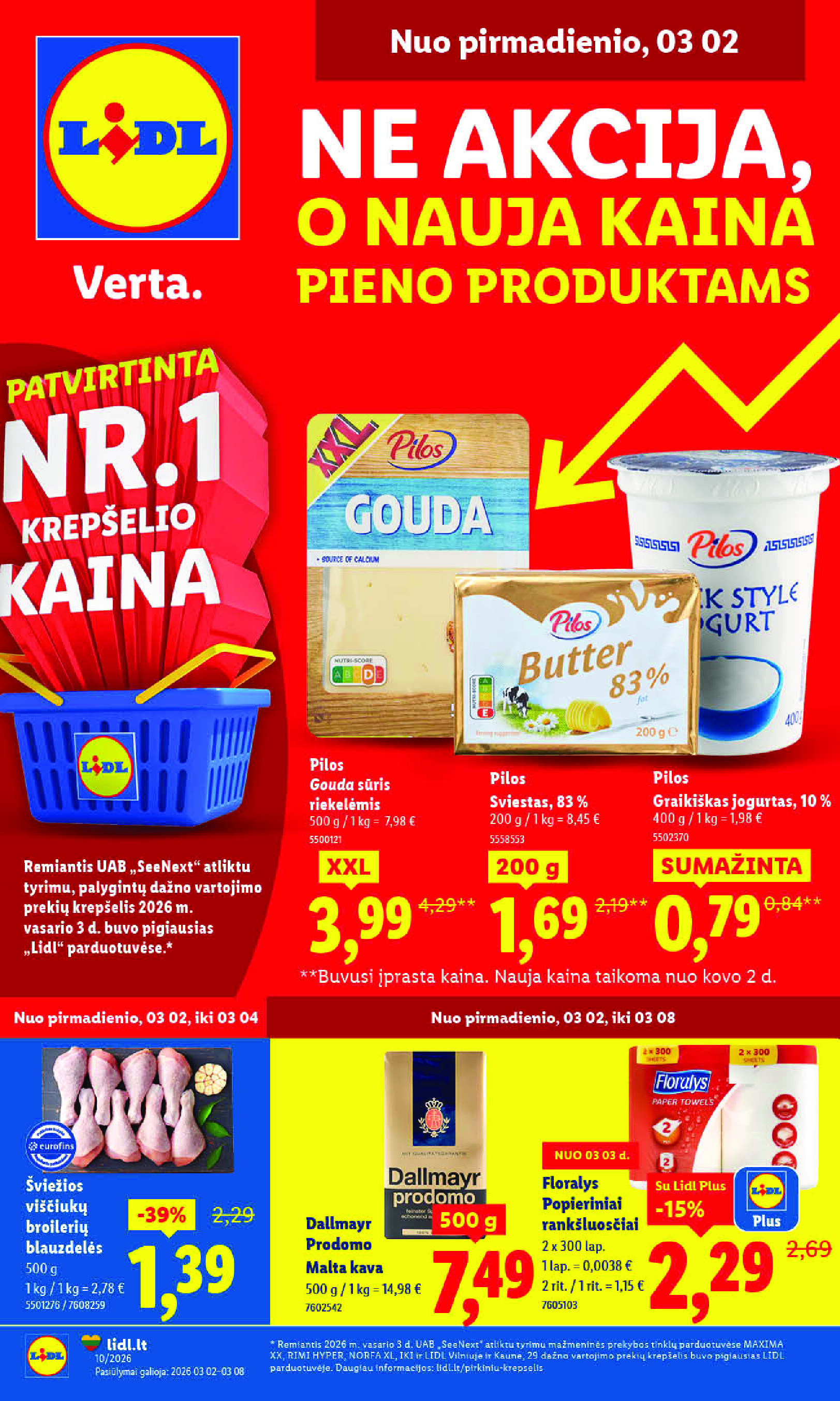 lidl - MAISTO PREKIŲ PASIŪLYMAI (2026-03-02 - 2026-03-08) - page: 4