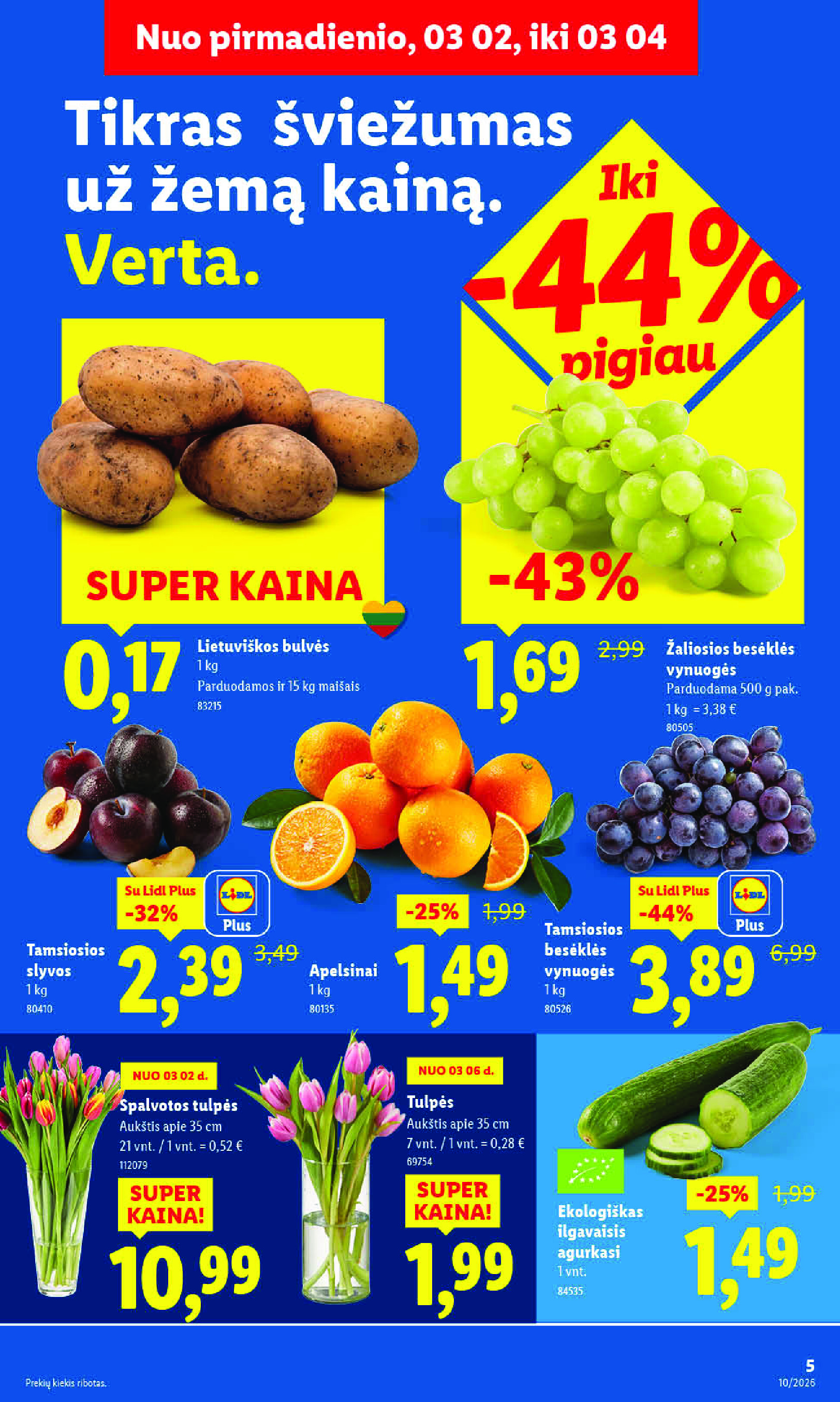 lidl - MAISTO PREKIŲ PASIŪLYMAI (2026-03-02 - 2026-03-08) - page: 8