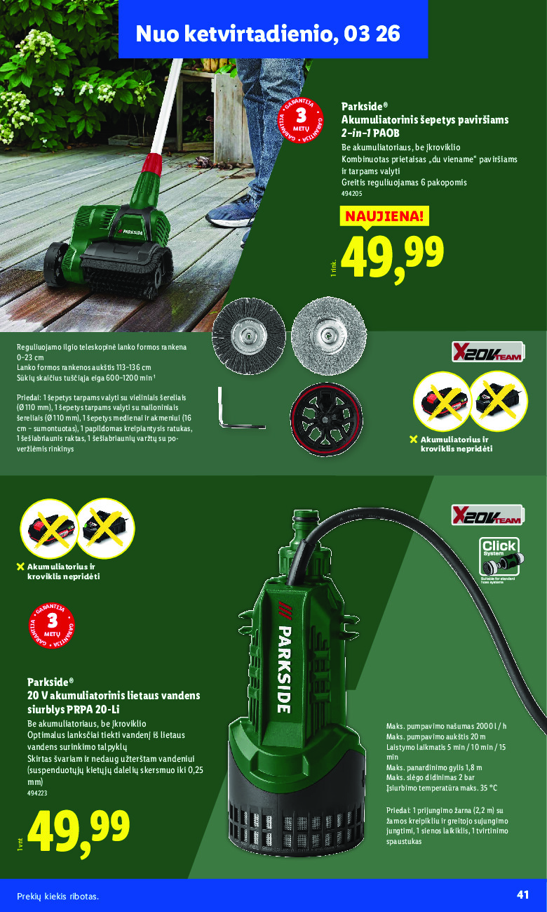 lidl - Sodui valio! (2026-02-16 - 2026-03-29) - page: 41