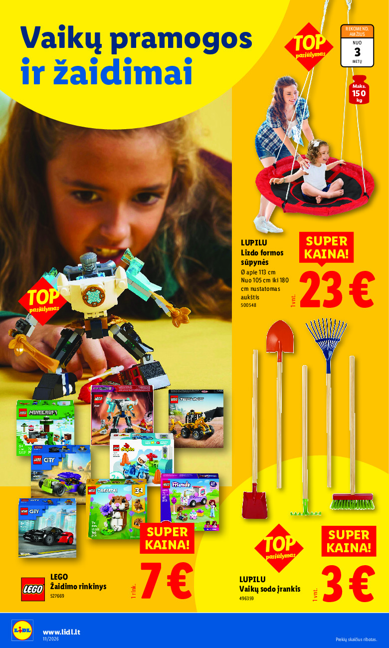 lidl - NE MAISTO PREKIŲ PASIŪLYMAI (2026-03-09 - 2026-03-15) - page: 2