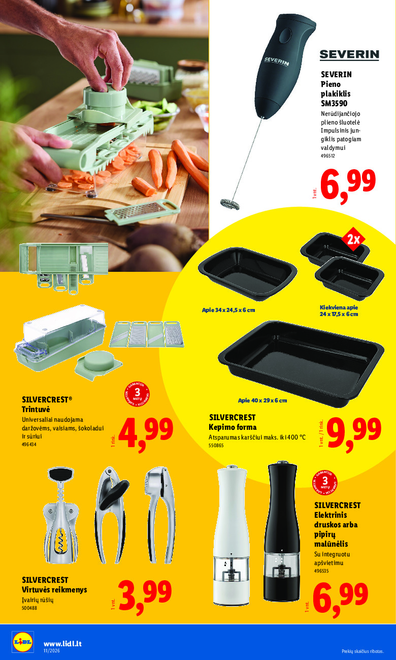 lidl - NE MAISTO PREKIŲ PASIŪLYMAI (2026-03-09 - 2026-03-15) - page: 12