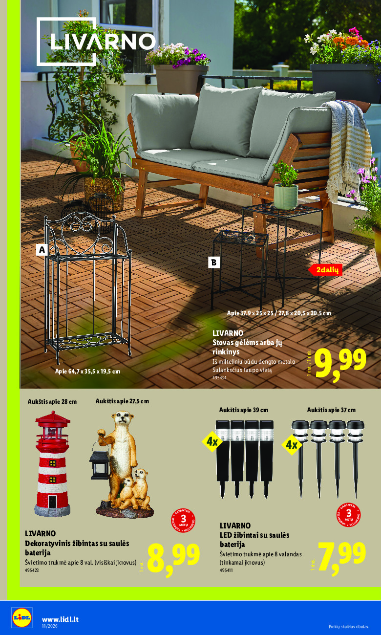 lidl - NE MAISTO PREKIŲ PASIŪLYMAI (2026-03-09 - 2026-03-15) - page: 18