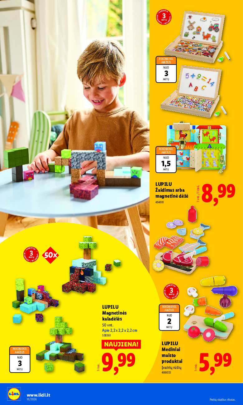 lidl - NE MAISTO PREKIŲ PASIŪLYMAI (2026-03-09 - 2026-03-15) - page: 6