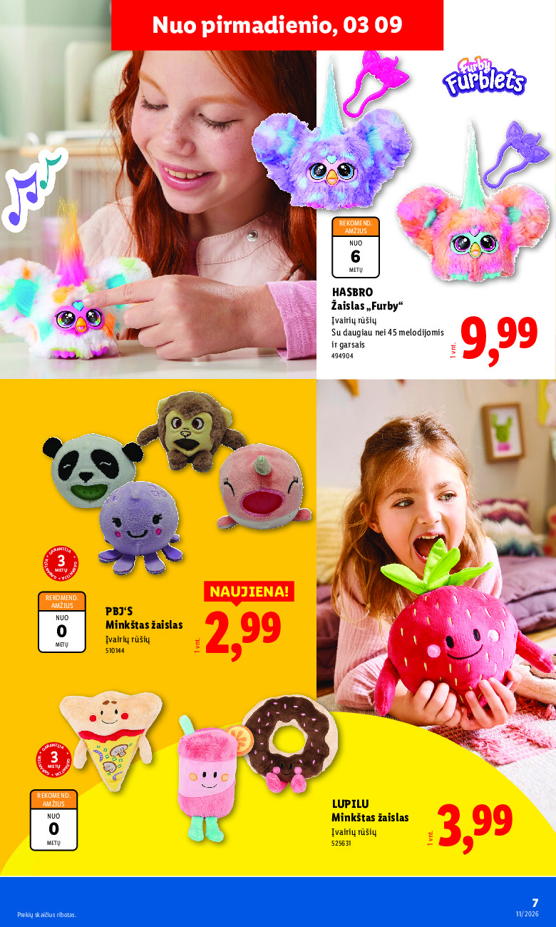 lidl - NE MAISTO PREKIŲ PASIŪLYMAI (2026-03-09 - 2026-03-15) - page: 7