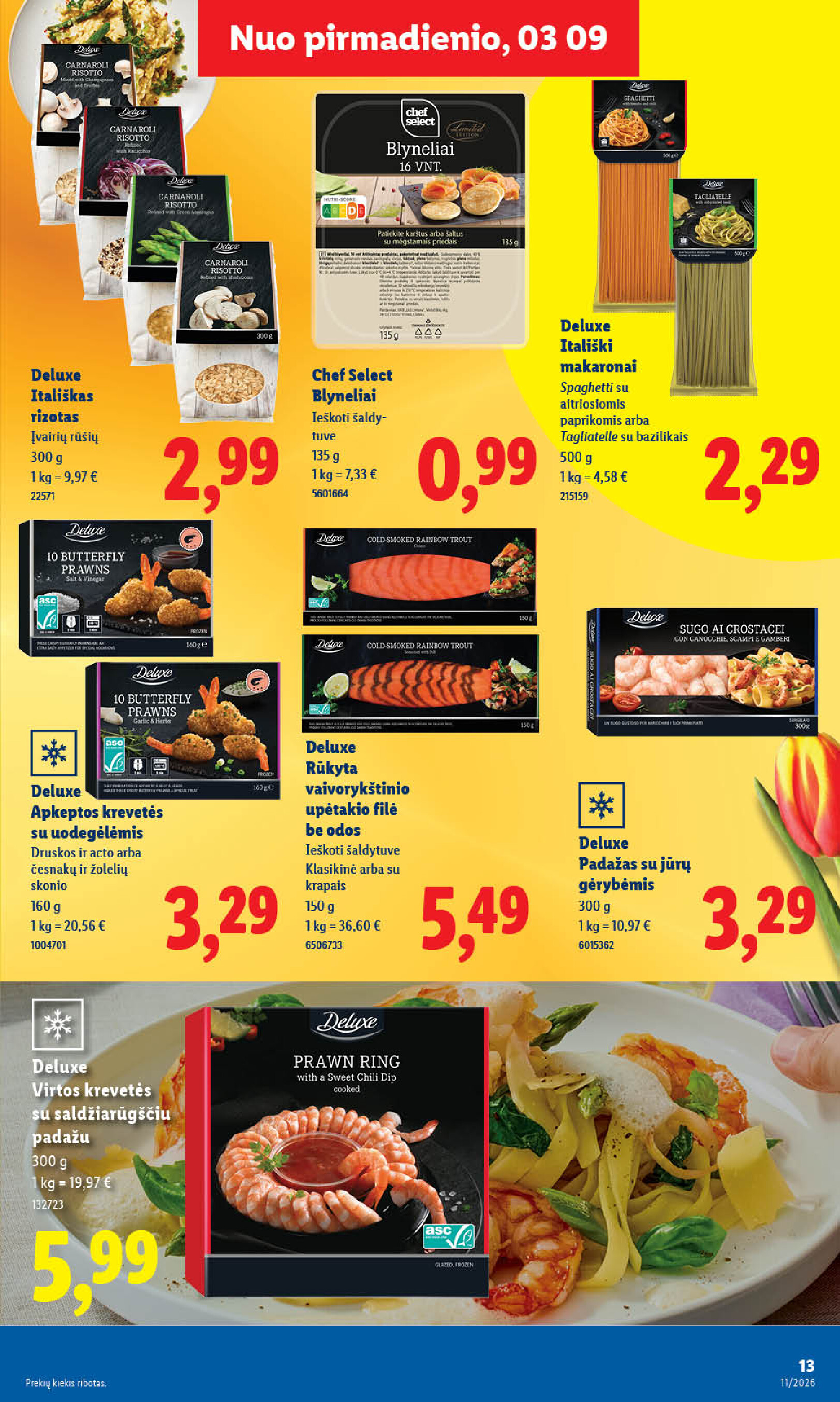 lidl - MAISTO PREKIŲ PASIŪLYMAI (2026-03-09 - 2026-03-15) - page: 13