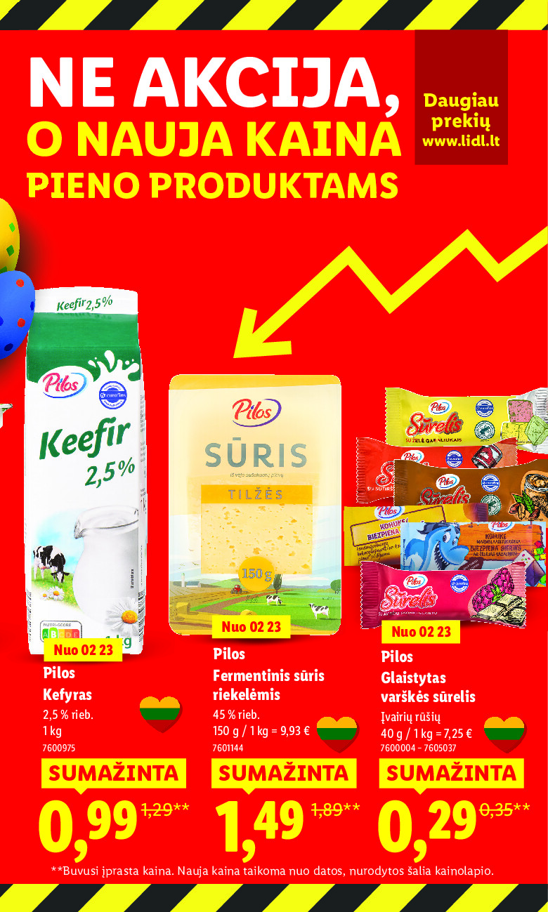 lidl - Ne akcija, o nauja kaina (2026-01-05 - 2026-03-16) - page: 11