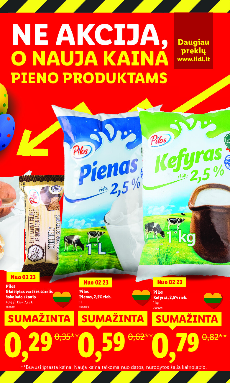 lidl - Ne akcija, o nauja kaina (2026-01-05 - 2026-03-16) - page: 15