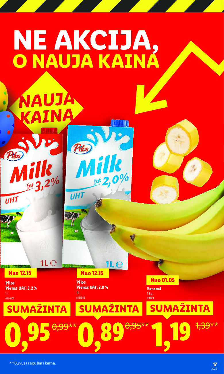 lidl - Ne akcija, o nauja kaina (2026-01-05 - 2026-03-16) - page: 17