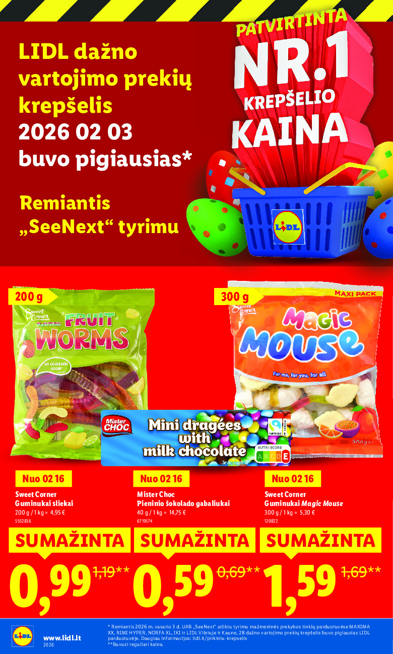lidl - Ne akcija, o nauja kaina (2026-01-05 - 2026-03-16) - page: 18