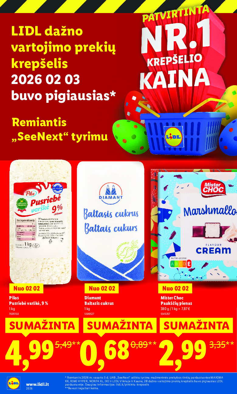 lidl - Ne akcija, o nauja kaina (2026-01-05 - 2026-03-16) - page: 28