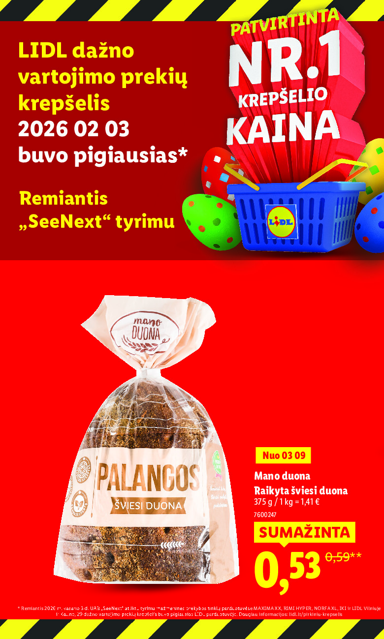 lidl - Ne akcija, o nauja kaina (2026-01-05 - 2026-03-16) - page: 4