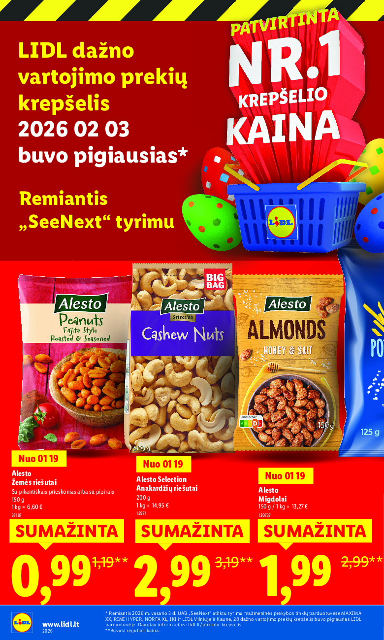 lidl - Ne akcija, o nauja kaina (2026-01-05 - 2026-03-16) - page: 34
