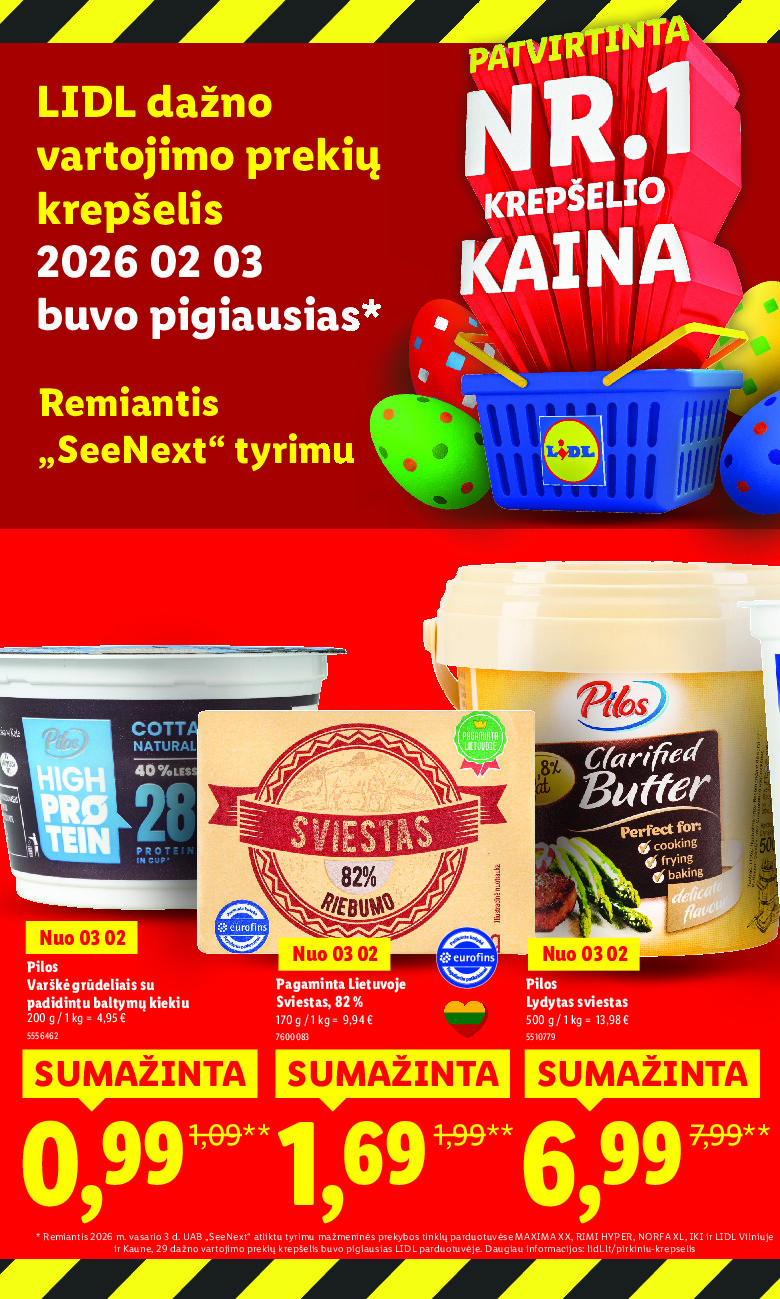 lidl - Ne akcija, o nauja kaina (2026-01-05 - 2026-03-16) - page: 6