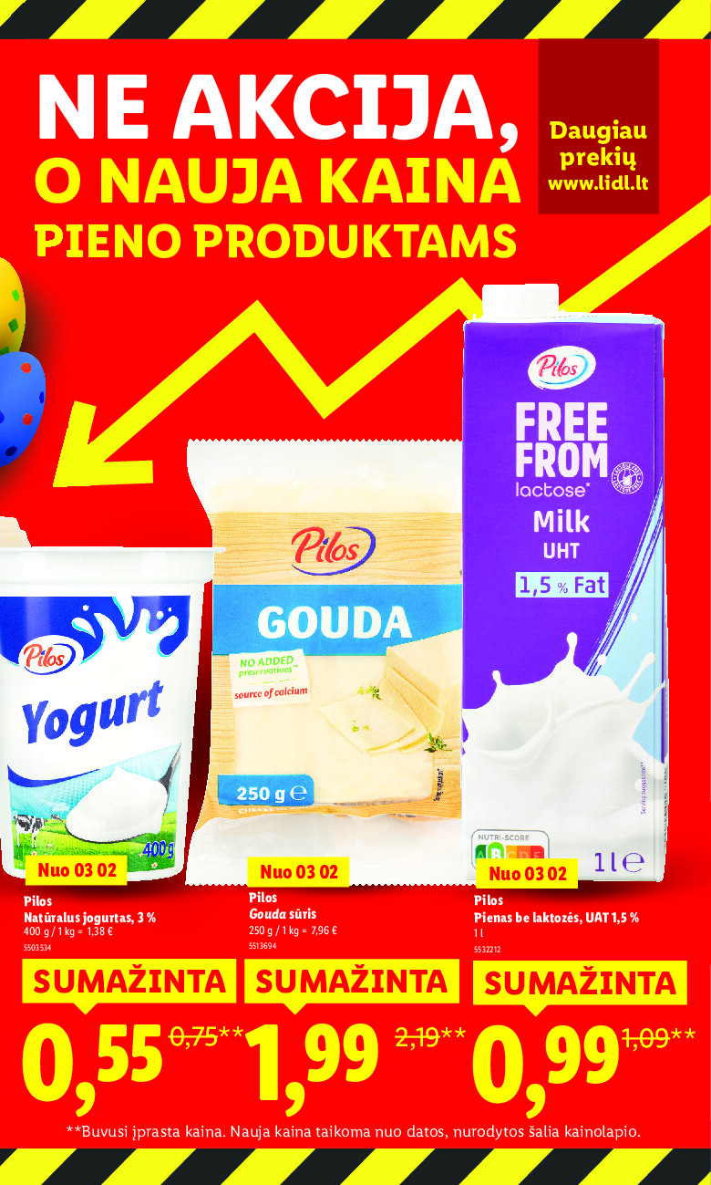 lidl - Ne akcija, o nauja kaina (2026-01-05 - 2026-03-16) - page: 7