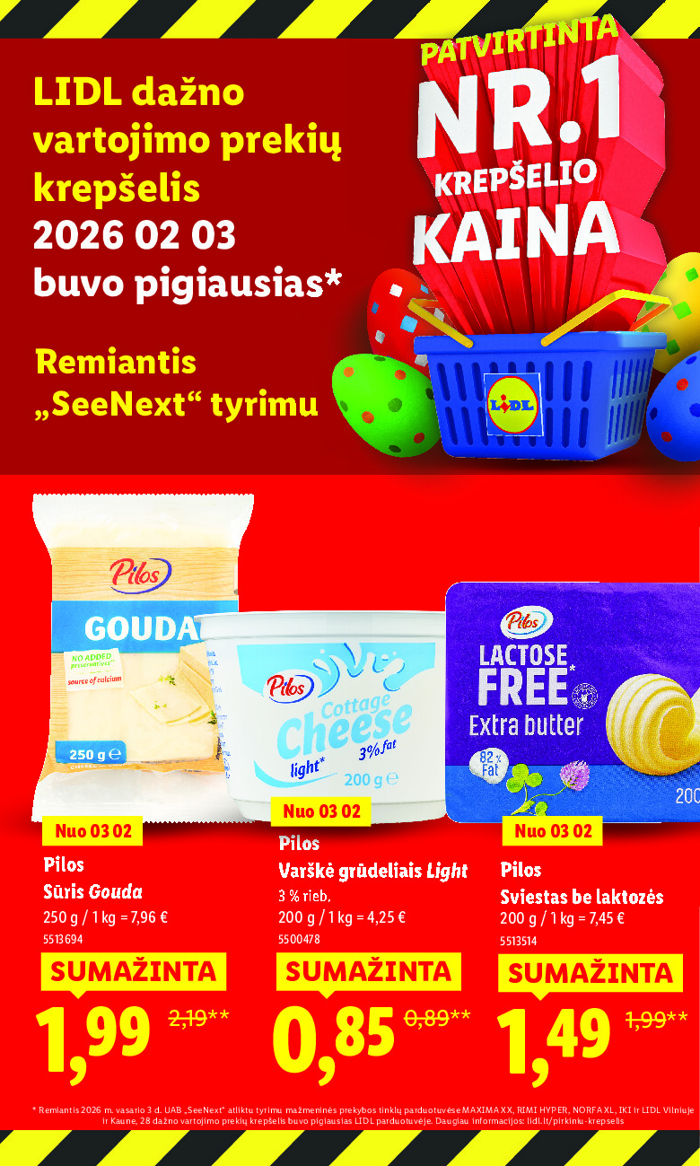 lidl - Ne akcija, o nauja kaina (2026-01-05 - 2026-03-16) - page: 8