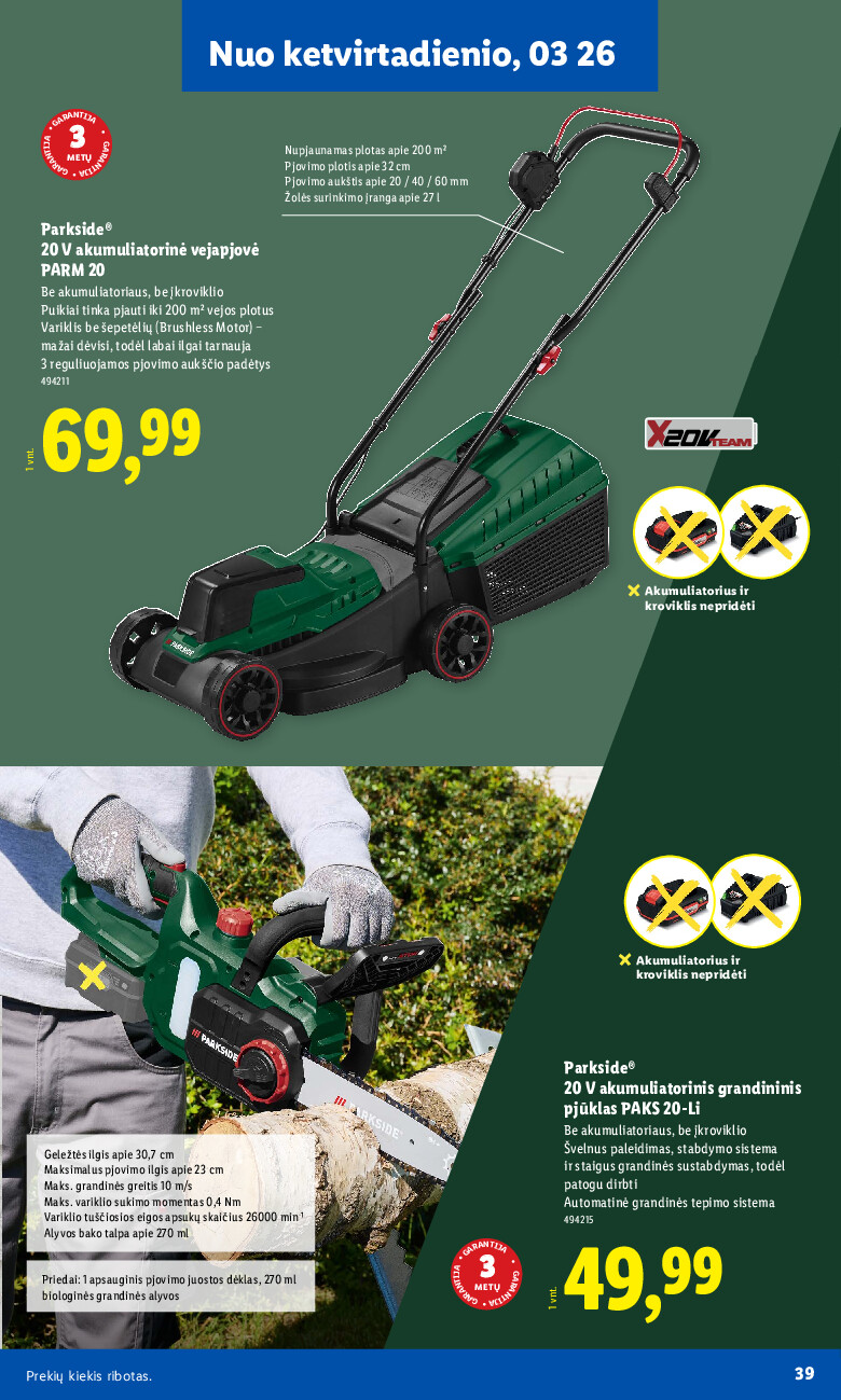 lidl - Sodui valio! (2026-02-16 - 2026-03-29) - page: 39