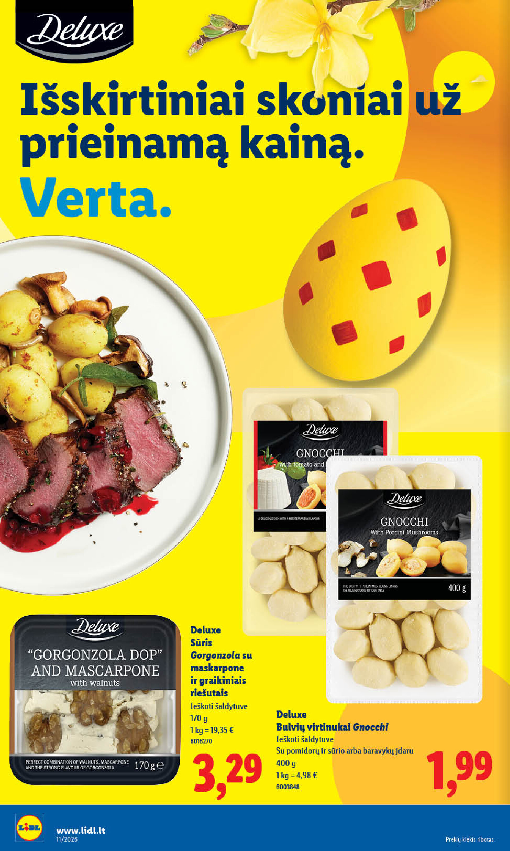 lidl - MAISTO PREKIŲ PASIŪLYMAI (2026-03-09 - 2026-03-15) - page: 12