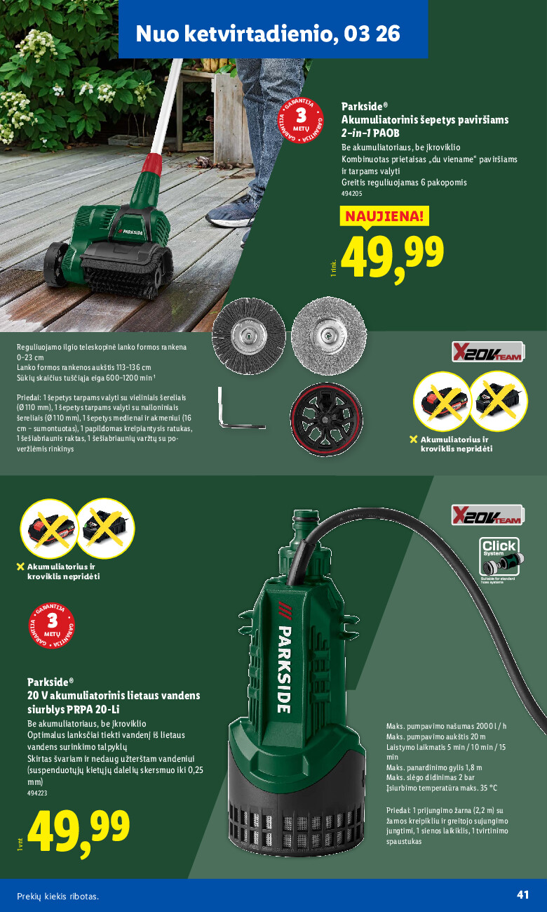 lidl - Sodui valio! (2026-02-16 - 2026-03-29) - page: 41