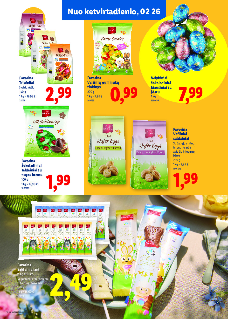 lidl - Velykos, pilnos džiaugsmo (2026-02-23 - 2026-04-06) - page: 33
