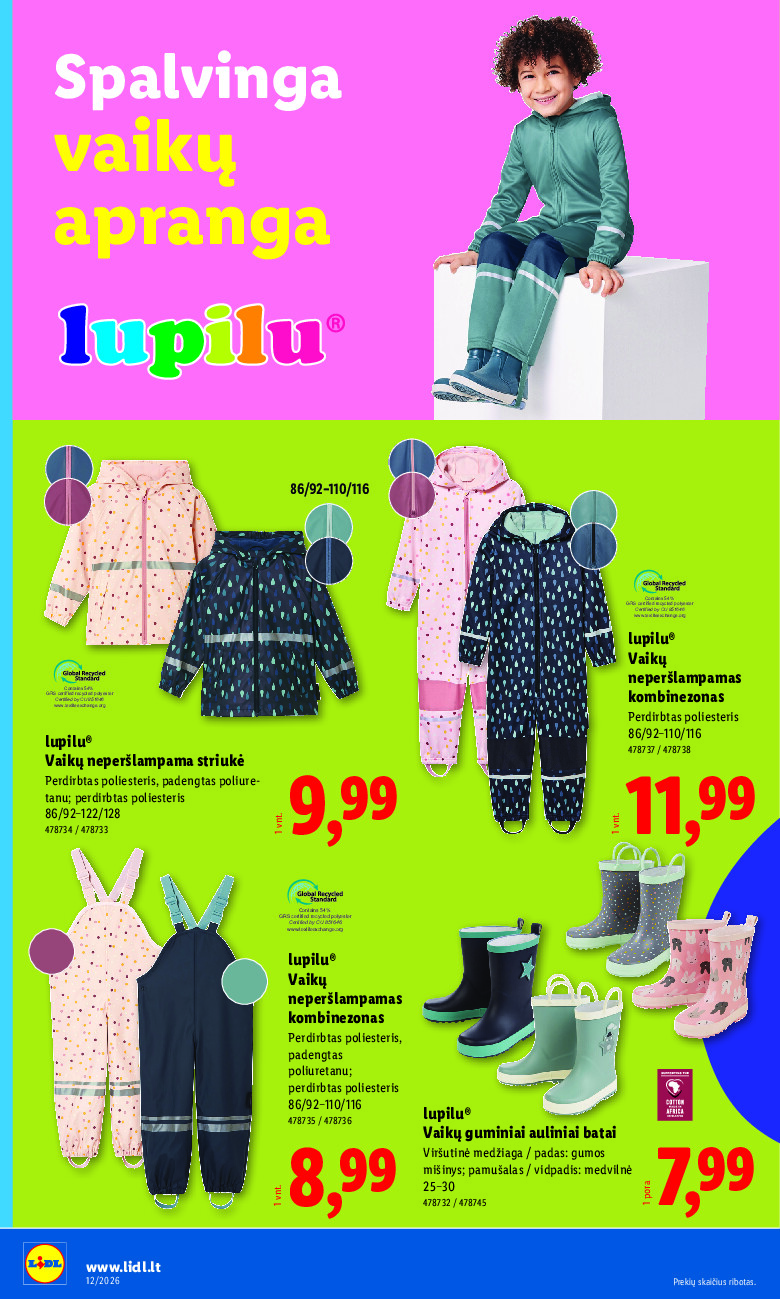 lidl - NE MAISTO PREKIŲ PASIŪLYMAI (2026-03-16 - 2026-03-22) - page: 8