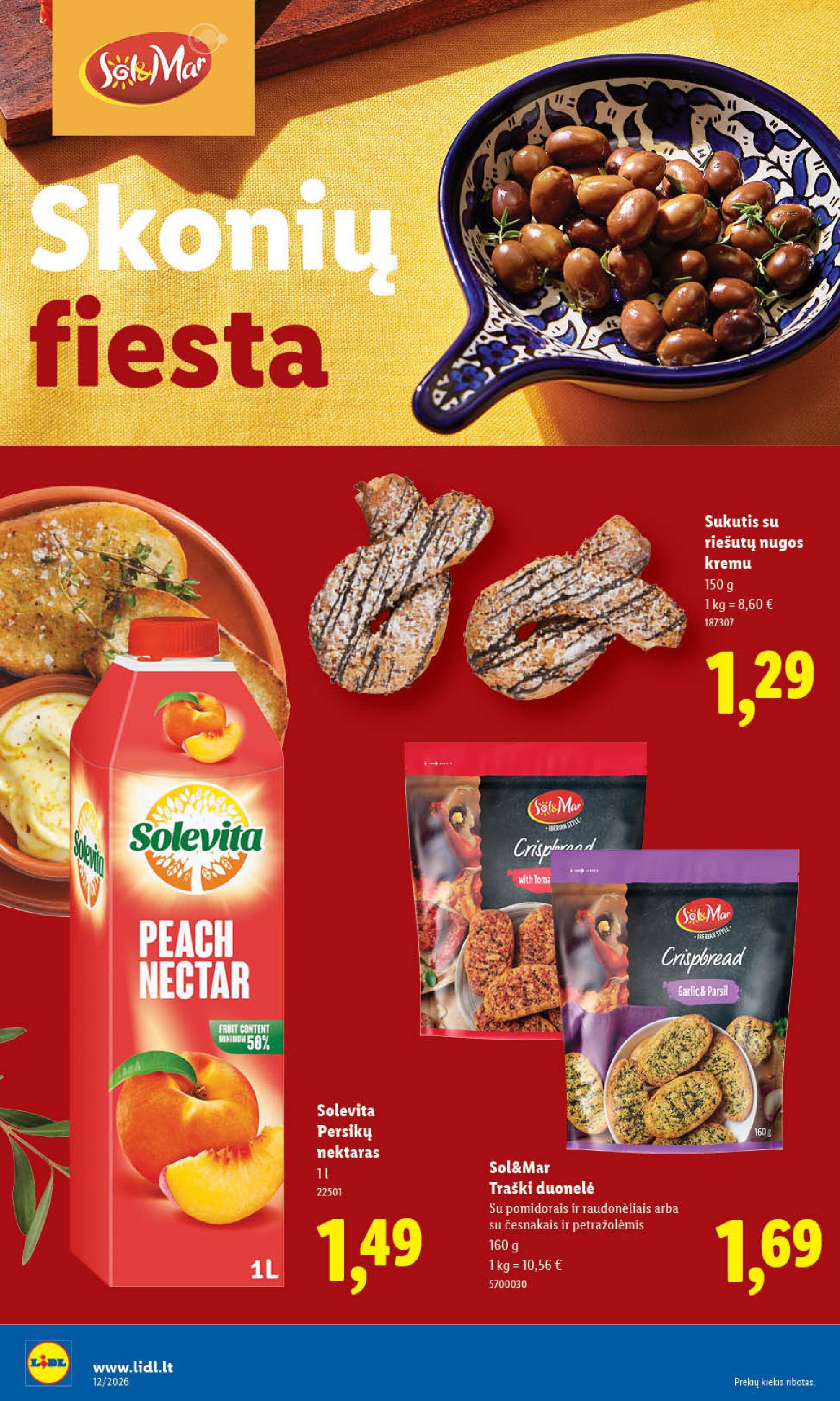 lidl - MAISTO PREKIŲ PASIŪLYMAI (2026-03-16 - 2026-03-22) - page: 23