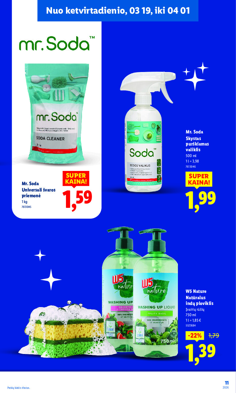 lidl - Švaros festivalis (2026-03-19 - 2026-04-01) - page: 11