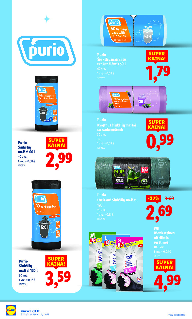 lidl - Švaros festivalis (2026-03-19 - 2026-04-01) - page: 16