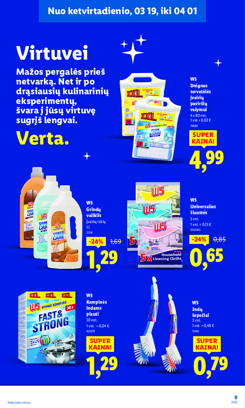 lidl - Švaros festivalis (2026-03-19 - 2026-04-01) - page: 9