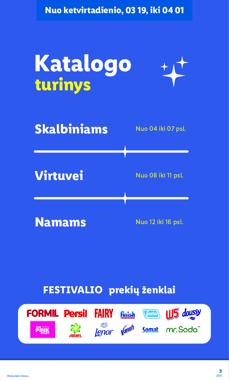 lidl - Švaros festivalis (2026-03-19 - 2026-04-01) - page: 3