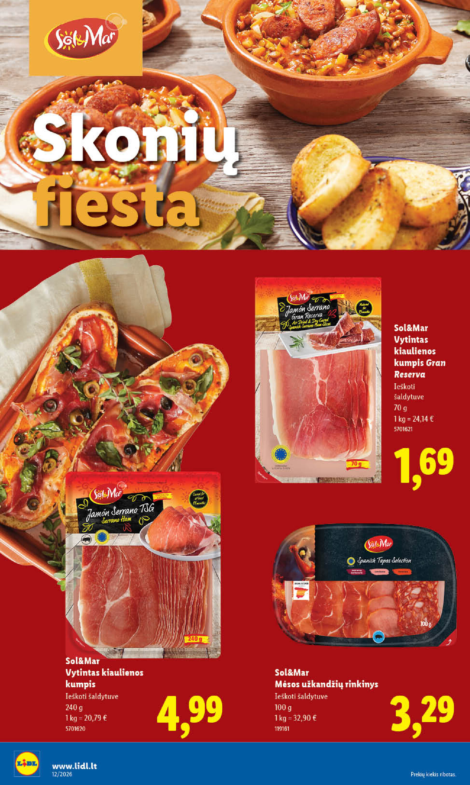 lidl - MAISTO PREKIŲ PASIŪLYMAI (2026-03-16 - 2026-03-22) - page: 18