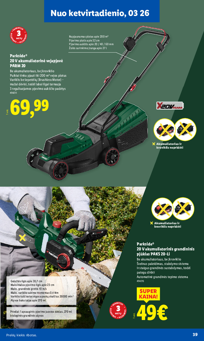 lidl - Sodui valio! (2026-02-16 - 2026-03-29) - page: 39