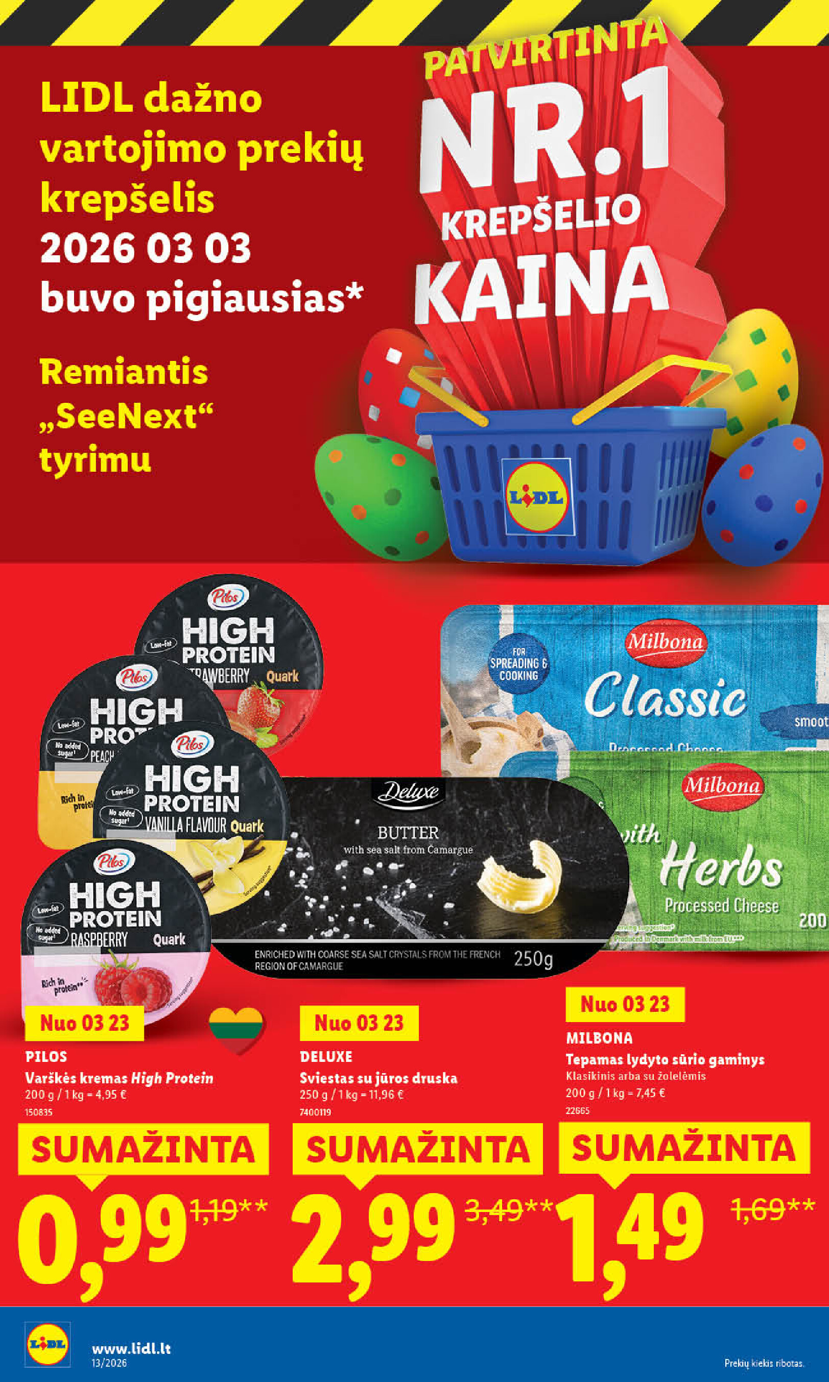 lidl - MAISTO PREKIŲ PASIŪLYMAI (2026-03-23 - 2026-03-29) - page: 2
