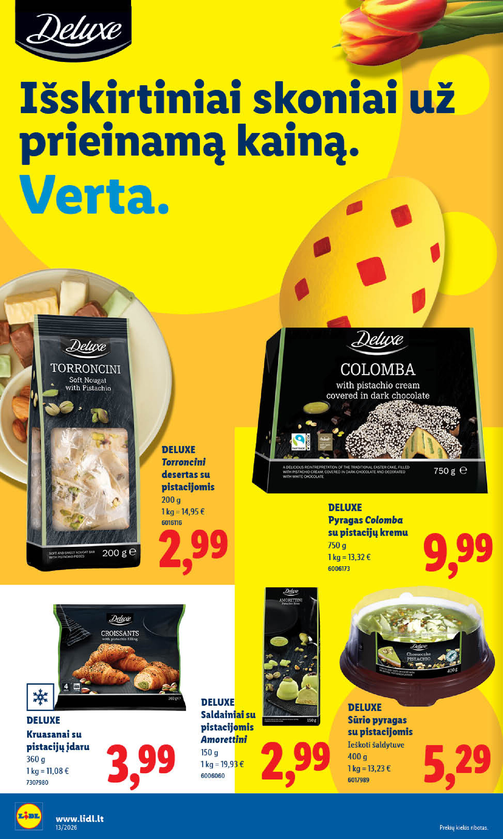 lidl - MAISTO PREKIŲ PASIŪLYMAI (2026-03-23 - 2026-03-29) - page: 12