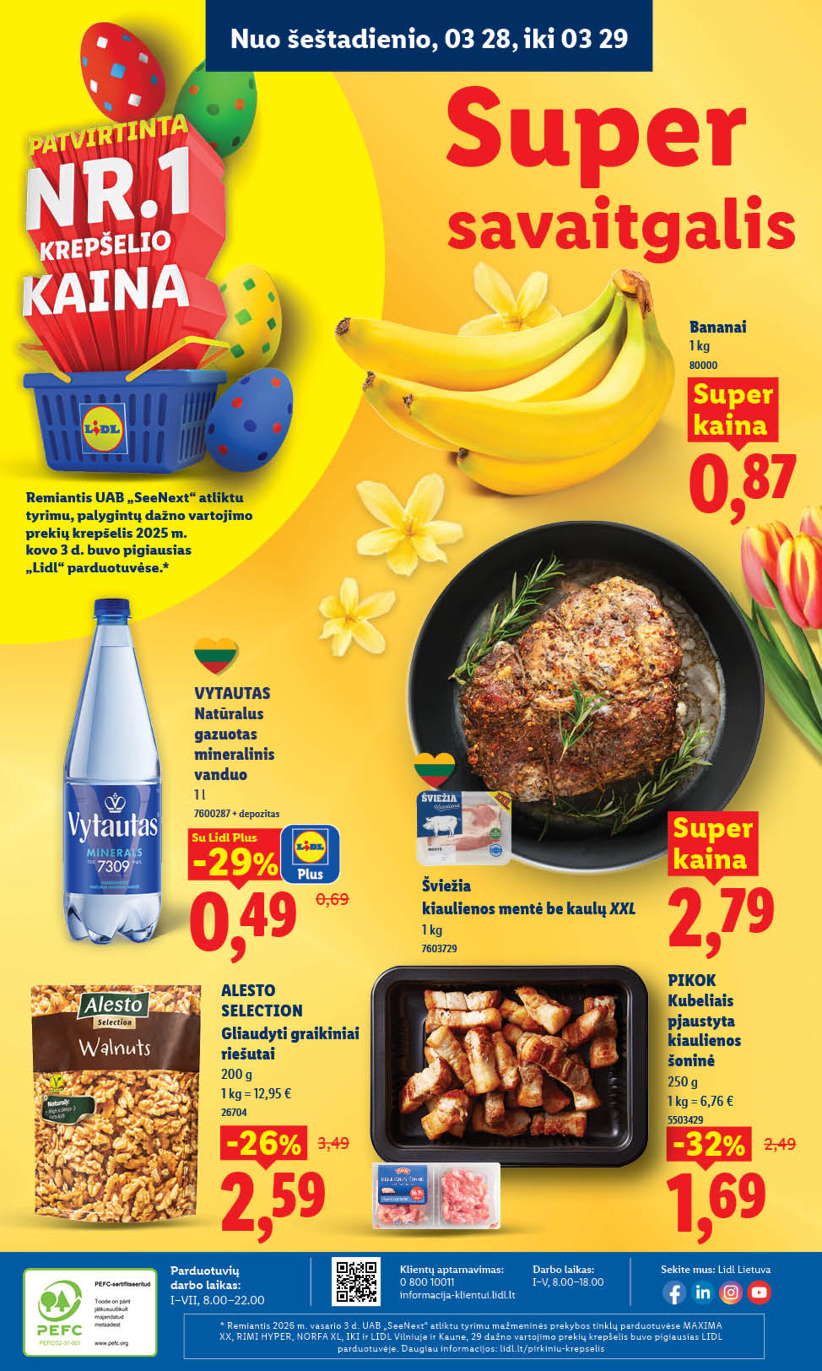 lidl - MAISTO PREKIŲ PASIŪLYMAI (2026-03-23 - 2026-03-29) - page: 32