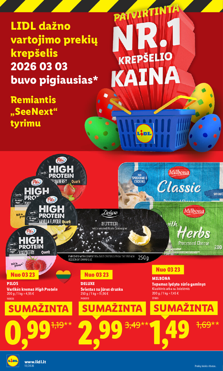 lidl - MAISTO PREKIŲ PASIŪLYMAI (2026-03-23 - 2026-03-29) - page: 2