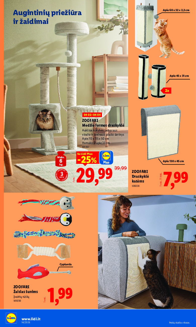 lidl - NE MAISTO PREKIŲ PASIŪLYMAI (2026-03-30 - 2026-04-05) - page: 30
