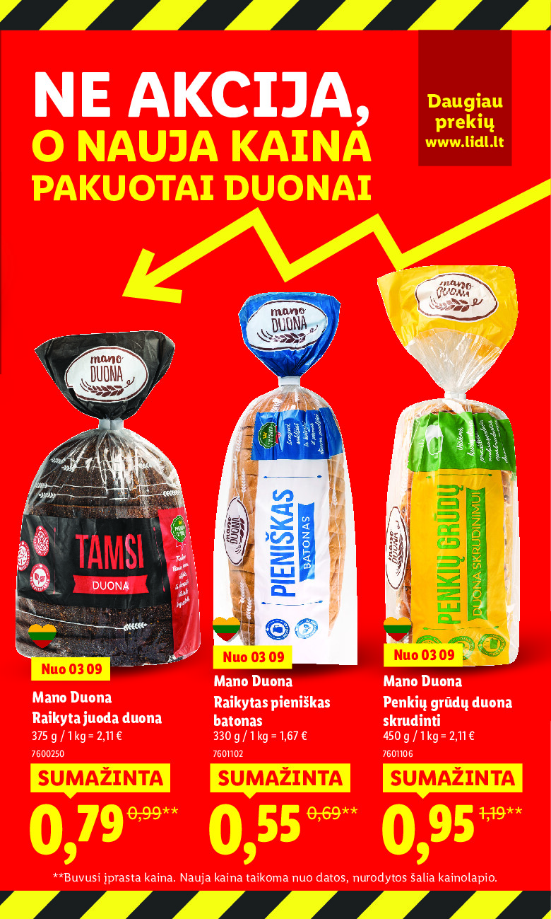 lidl - Ne akcija, o nauja kaina (2026-01-05 - 2026-03-30) - page: 11