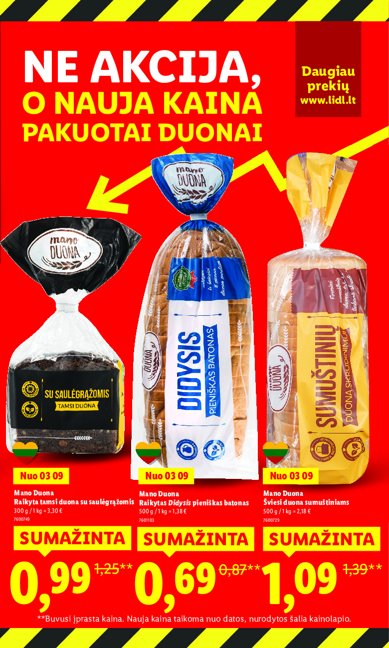 lidl - Ne akcija, o nauja kaina (2026-01-05 - 2026-03-30) - page: 13