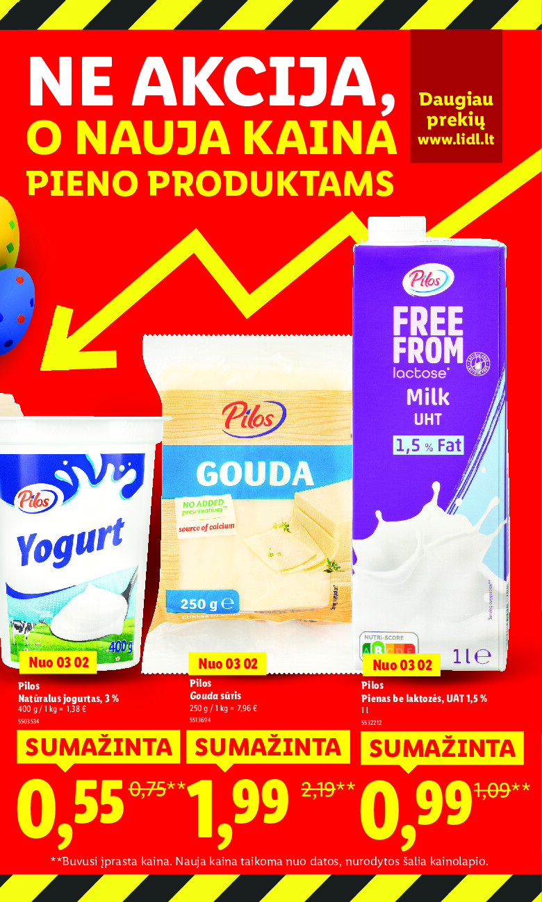 lidl - Ne akcija, o nauja kaina (2026-01-05 - 2026-03-30) - page: 17