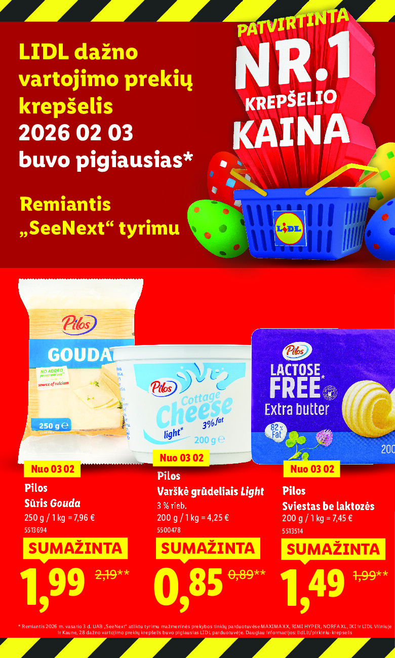 lidl - Ne akcija, o nauja kaina (2026-01-05 - 2026-03-30) - page: 18