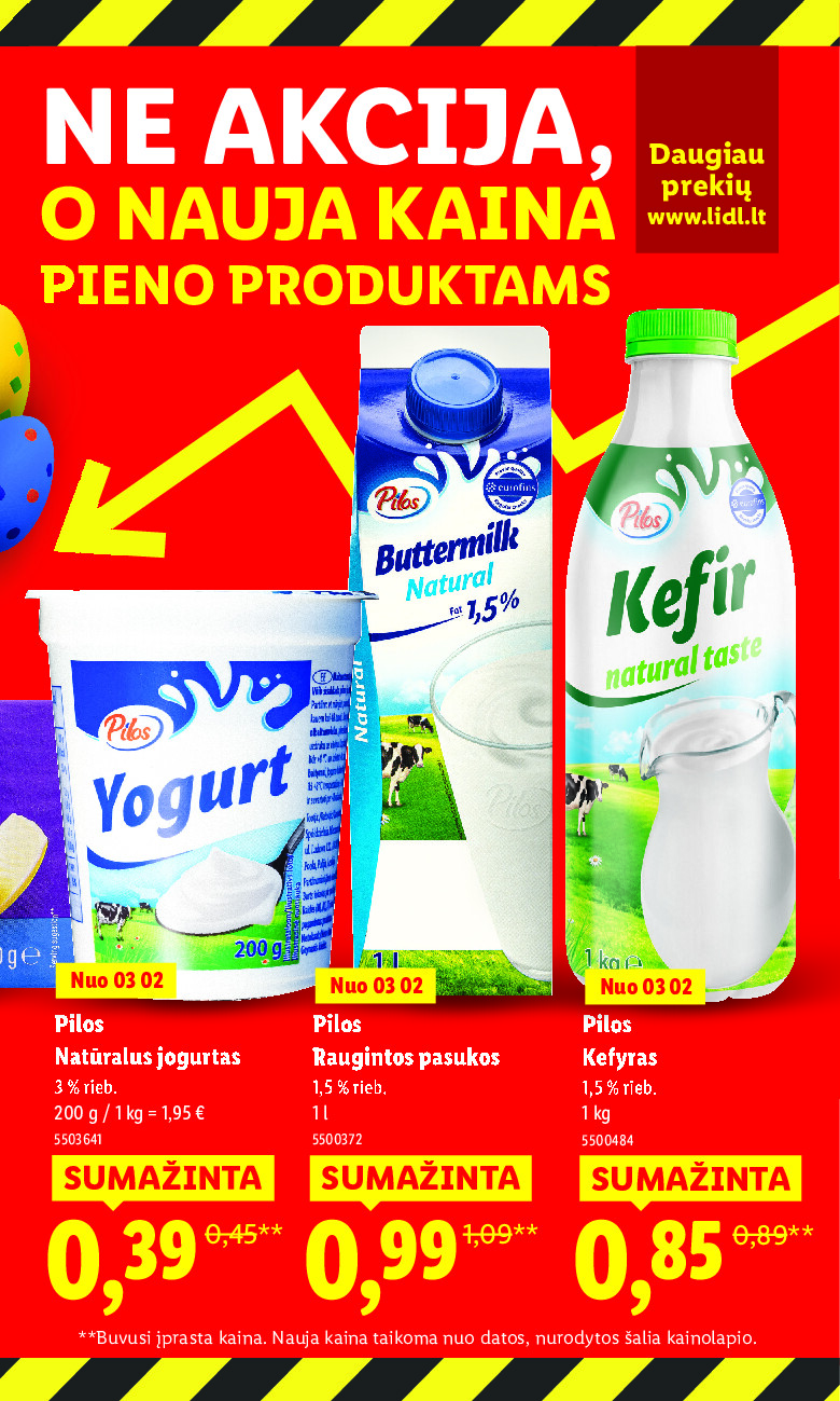 lidl - Ne akcija, o nauja kaina (2026-01-05 - 2026-03-30) - page: 19