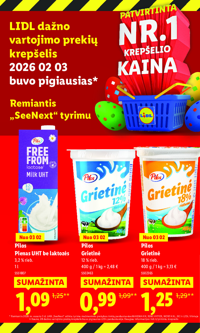 lidl - Ne akcija, o nauja kaina (2026-01-05 - 2026-03-30) - page: 20
