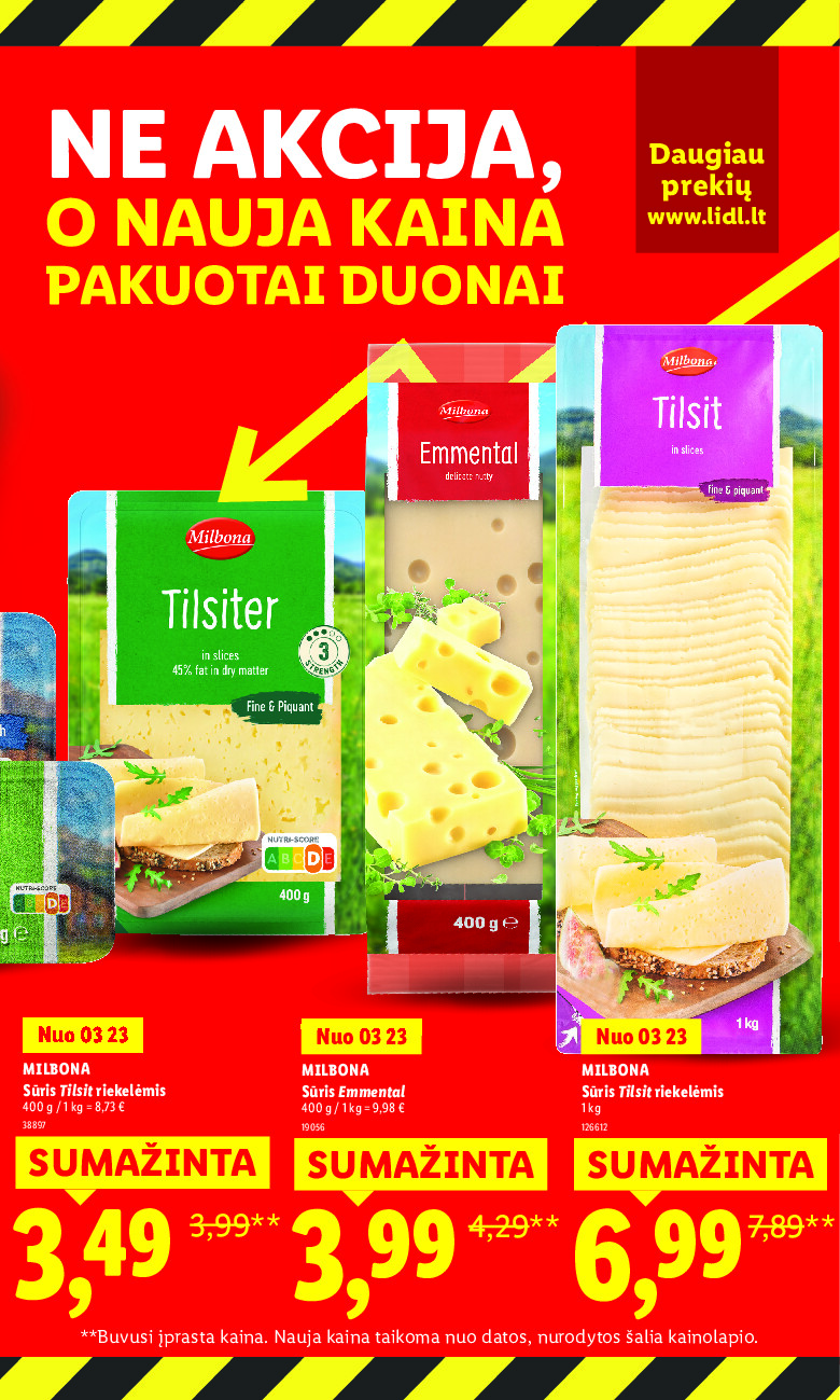 lidl - Ne akcija, o nauja kaina (2026-01-05 - 2026-03-30) - page: 3