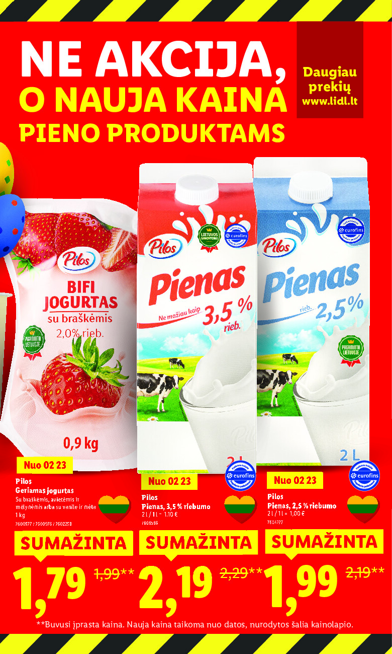lidl - Ne akcija, o nauja kaina (2026-01-05 - 2026-03-30) - page: 23