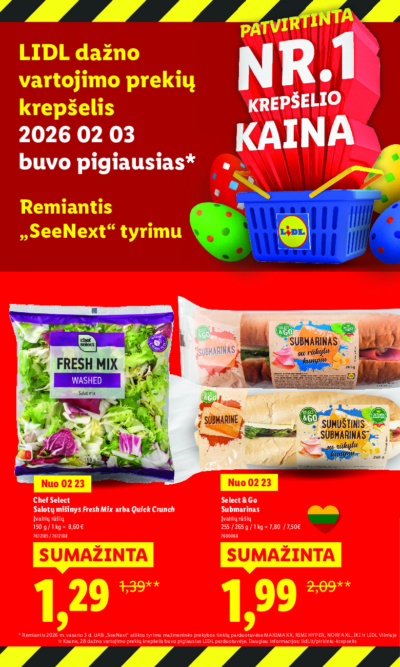 lidl - Ne akcija, o nauja kaina (2026-01-05 - 2026-03-30) - page: 24
