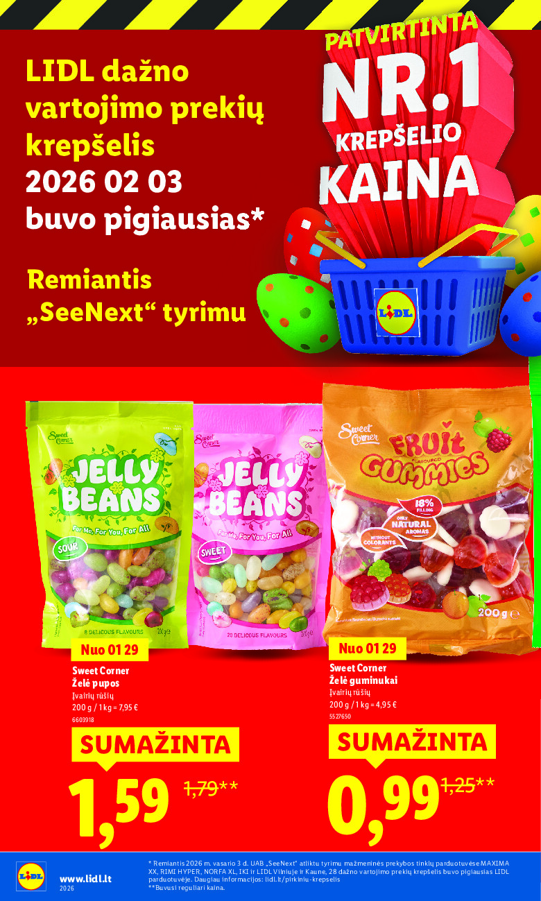 lidl - Ne akcija, o nauja kaina (2026-01-05 - 2026-03-30) - page: 30