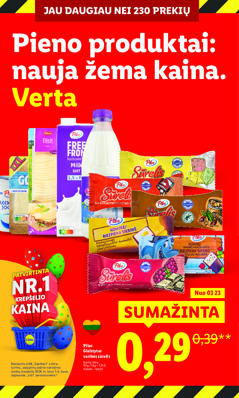 lidl - Ne akcija, o nauja kaina (2026-01-05 - 2026-03-30) - page: 4
